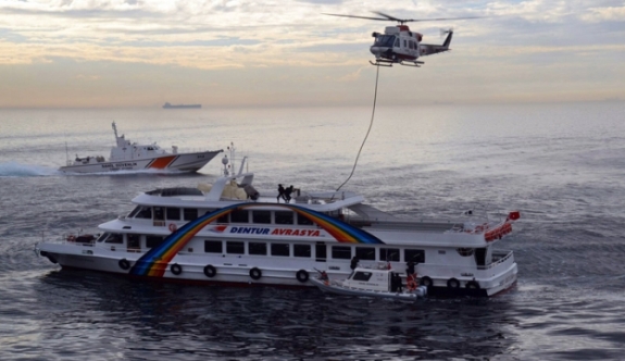 Marmara’da nefes kesen tatbikat