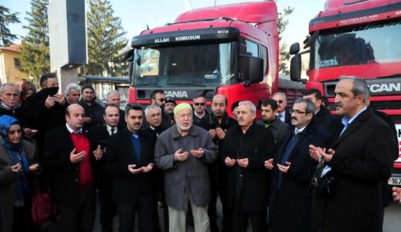 Tokat'tan Suriye'deki Türkmenlere yardım