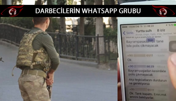 Darbecilerin Whatsapp grubu ele geçirildi