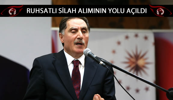 Malkoç: Darbelere karşı milletimizin ruhsatlı silah almasının önü açılacak