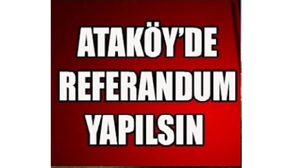 ATAKÖY HALKI SAHİLLERİ İÇİN REFERANDUM İSTİYOR