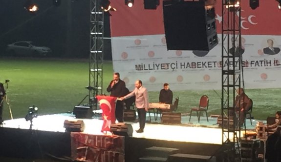FATİH MHP İLÇE ,ŞAHLANIŞ GECESİNE YOĞUN İLGİ