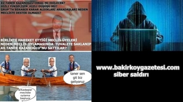 BAKIRKÖY GAZETESİ"NE SİBER SALDIRI
