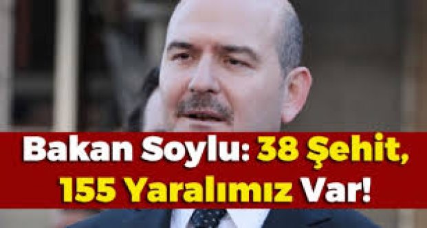 HAİN SALDIRIDA,38 ŞEHİTİMİZ VAR