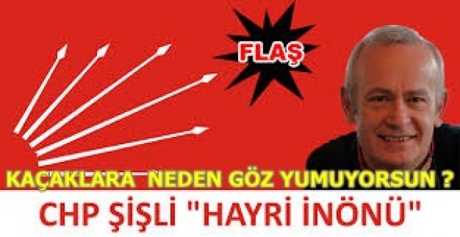 ŞİŞLİ BELEDİYE BAŞKANI HAYRİ İNÖNÜ"YE KAMU ADINA SORUYORUZ.
