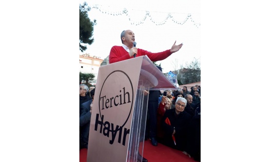 Muharrem İnce Avcılar’da çok sert konuştu!