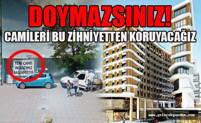 AKP'li belediye camiyi restore edeceğiz vaadiyle yıkıp rezidans yaptı!