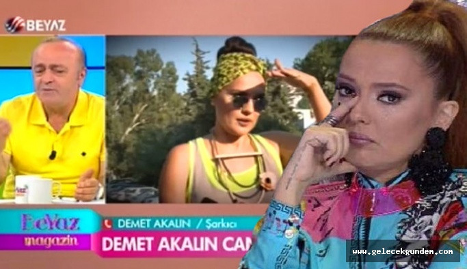 Demet Akalın açtı ağzını yumdu gözünü! Canlı yayında sinir krizi geçirdi