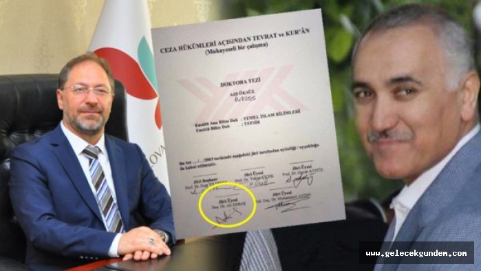Adil Öksüz’ün doktora tezinde yeni Diyanet İşleri Başkanı Ali Erbaş’ın imzasının olduğu ortaya çıktı
