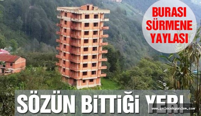 AK PARTİLİLER ,NE YEŞİL TANIYOR ,NE İMAR