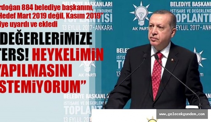 CUMHURBAŞKANI ERDOĞAN"BELEDİYE BAŞKANLARI TÜM DEDİKODULARI ORTADAN KALDIRMALIDIR"