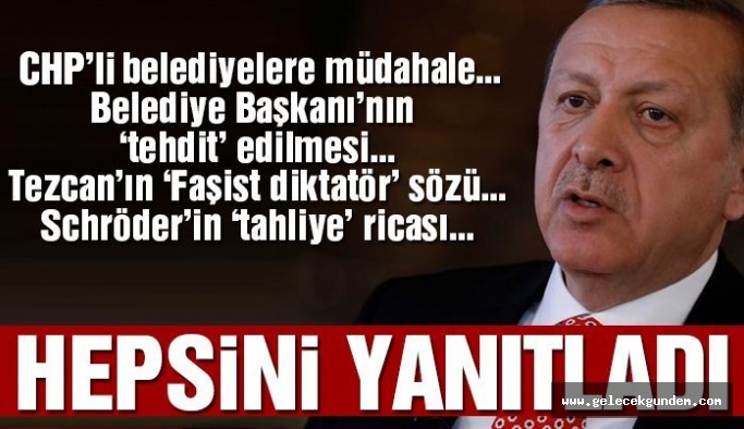 Erdoğan’dan Azerbaycan dönüşü önemli açıklamalar