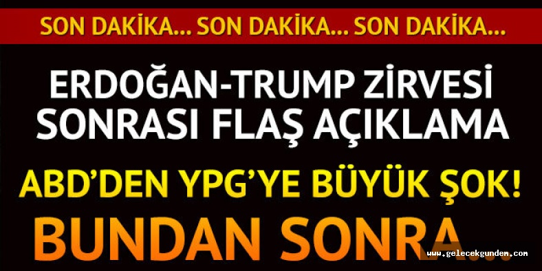 Soçi zirvesi sonrası kritik Trump-Erdoğan görüşmesi!