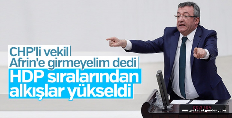 CHP, Afrin rahatsızlığını yineledi