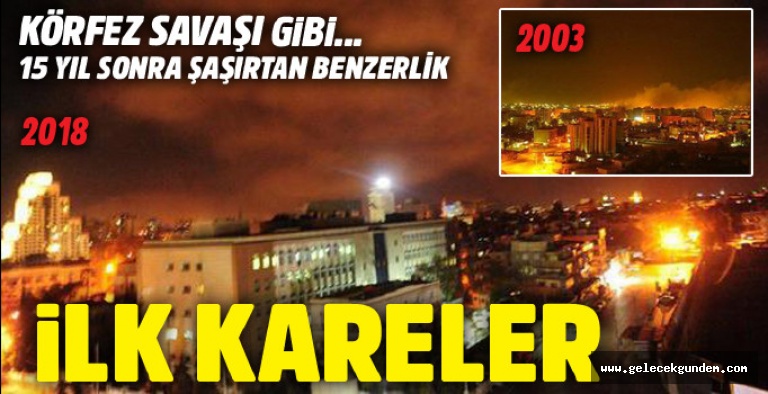 ABD, Suriye'yi vurmaya başladı!