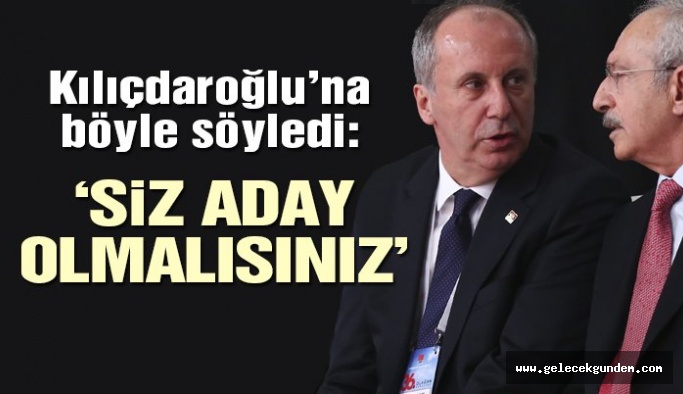 CHP’de sürpriz görüşme! Muharrem İnce’den ‘adaylık’ açıklaması