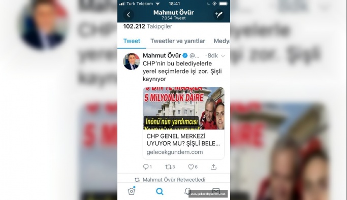 ŞİŞLİ BELEDİYESİ HABERİMİZ SES GETİRDİ,MAHMUT ÖVÜR HABERİMİZİ PAYLAŞTI