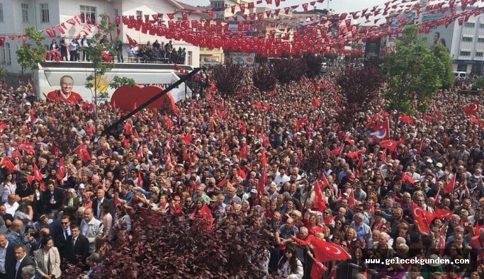 KORKU DAĞLARI SARMIŞ, NTV,HABERTÜRK,CNNTÜRK DAHİL KİMSE MUHARREM İNCE'NİN ONBİNLERE SESLENDİĞİ MİTİNGİ VERMEDİ