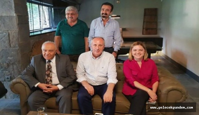CHP’nin önde gelen isimlerinden Seyfi Oktay, İnce’yi ziyaret etti