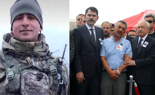 CHP lideri Kılıçdaroğlu, şehit Teğmen Dağlı'nın cenazesine katıldı