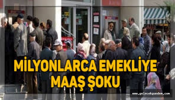 EMEKLİ'YE BAYRAM MAAŞI ŞOKU!