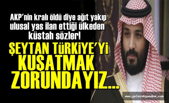 Suud'lardan Küstah Sözler!
