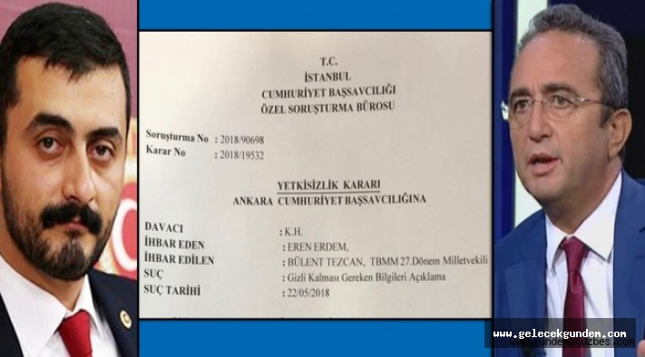 Erdem’in ihbarı CHP’yi yakar