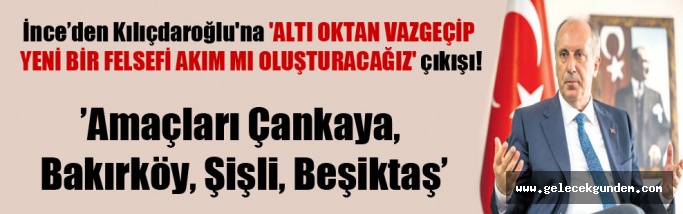 Muharrem İnce’den flaş açıklamalar!