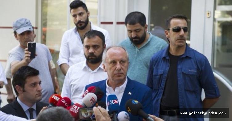 Muharrem İnce’den Mustafa Sarıgül’e cevap
