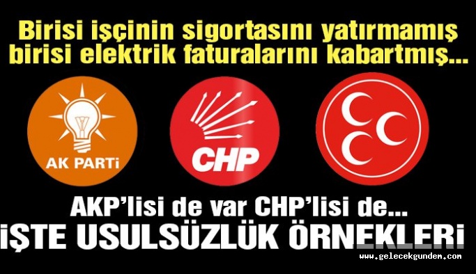 Sayıştay raporunda çarpıcı detaylar: AKP’lisi de var CHP’lisi de…