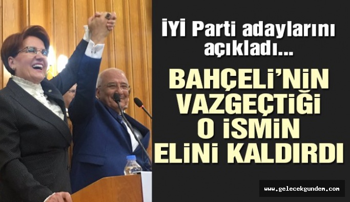 MERAL AKŞENER , BELEDİYE BAŞKAN ADAYLARINI AÇIKLADI