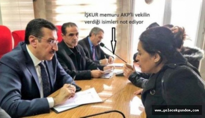 AKP toplantısında pes dedirten görüntü!