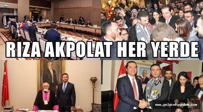 BEŞİKTAŞ CHP BELEDİYE BAŞKAN ADAYI RIZA AKPOLAT SAHADA HER YERDE!