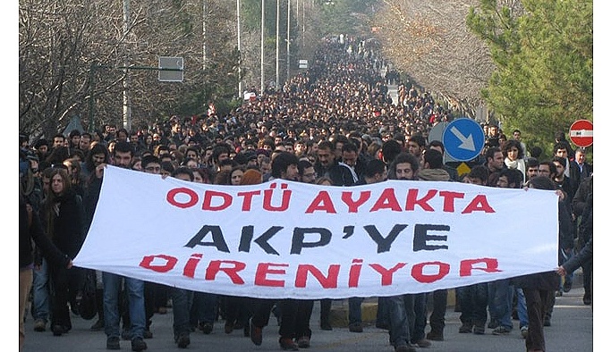 ODTÜ'ye Erdoğan ablukası: Okulu 'içerden' kapattılar!