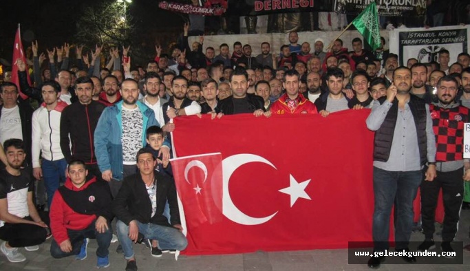 KARAGÜMRÜK TARAFTARLAR DERNEĞİNDEN , İSTANBUL VE AYASOFYA BİZİMDİR YÜRÜYÜŞÜ