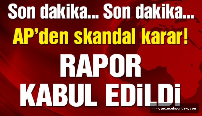 SON DAKİKA | AP’den Türkiye raporuna onay