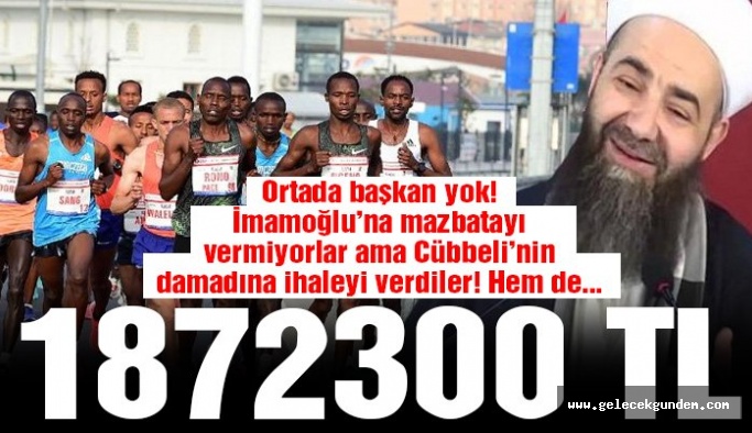 İmamoğlu’na mazbatayı vermiyorlar, Cübbeli’nin damadına ihaleyi verdiler!