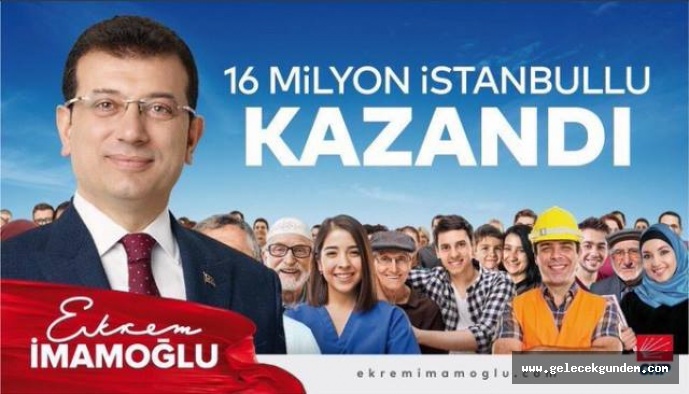 İstanbul'un seçim sonuçları açıklandı! Ekrem İmamoğlu başkan!
