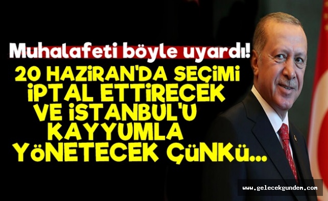 '20 Haziran'da Seçim İptal Edilecek Çünkü..