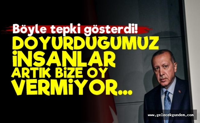 Erdoğan 'Doyurduk Ama Oy Vermediler...'
