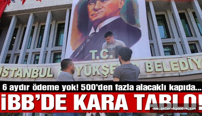 İBB 6 aydır alacaklılarına ödeme yapamıyor! 500’dez fazla firma alacaklı…