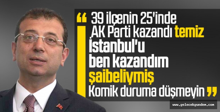 İBB Başkanı Ekrem İmamoğlu AK Parti'nin itirazlarını değerlendirdi