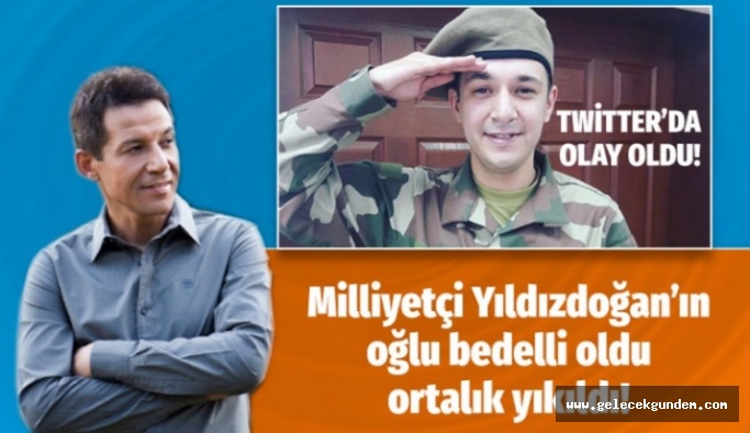 Mustafa Yıldızdoğan'ın oğlu Ahmet Yıldızdoğan bedelli oldu Twitter coştu