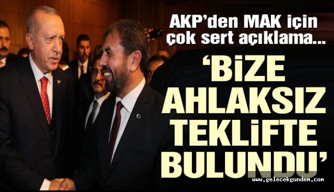 AKP’den son dakika anket şirketi açıklaması: MAK ahlaksız bir teklifte bulunmuştu, reddetmiştik