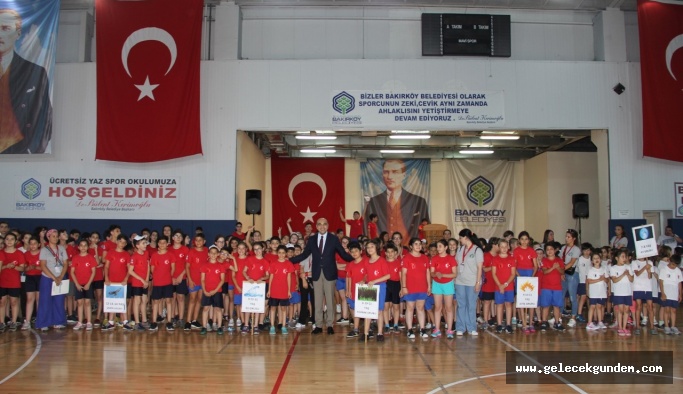 BAKIRKÖY'DE ÜCRETSİZ YAZ SPOR OKULLARI AÇILDI!
