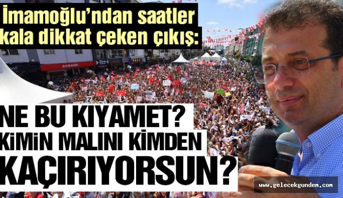 “BİR KİŞİNİN BİLE KALBİNİ KIRMIŞSAM HAKKINI HELAL ET İSTANBUL”