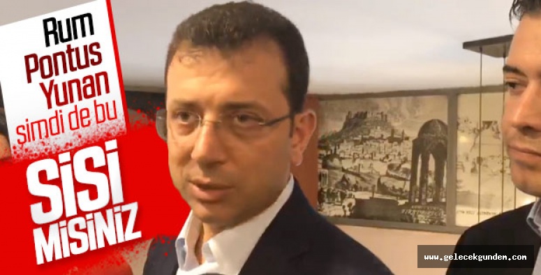 İmamoğlu, Erdoğan'ın 'Sisi' benzetmesine cevap verdi!