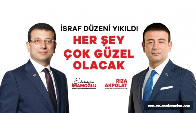 İstanbul'da İBB Başkanı Ekrem İmamoğlu'na Beşiktaş'ta rekor oy!