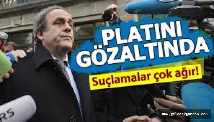 Katar Rüşvet vermiş ,Platini gözaltına alındı!