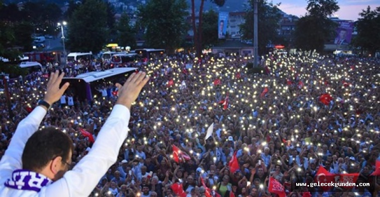 ORDU’DA İMAMOĞLU HORONA DURDU, VATANDAŞ IŞIK TUTTU